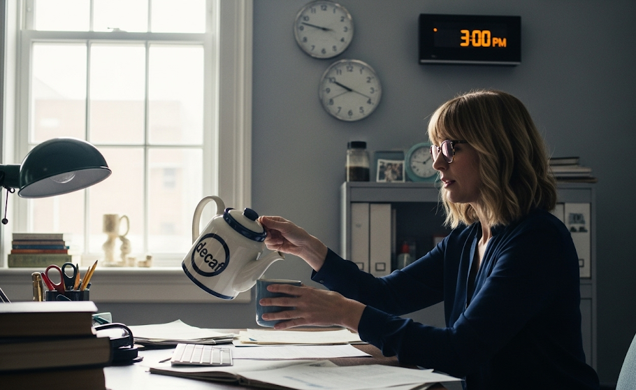 働きながら実践している午後3時以降のコーヒールール