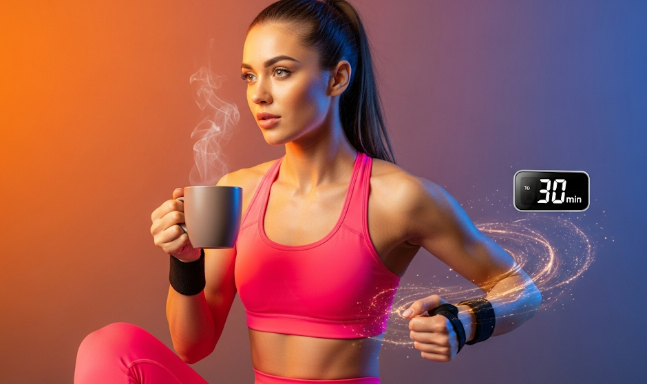 運動前30分のコーヒー摂取で脂肪燃焼効果を最大化する方法